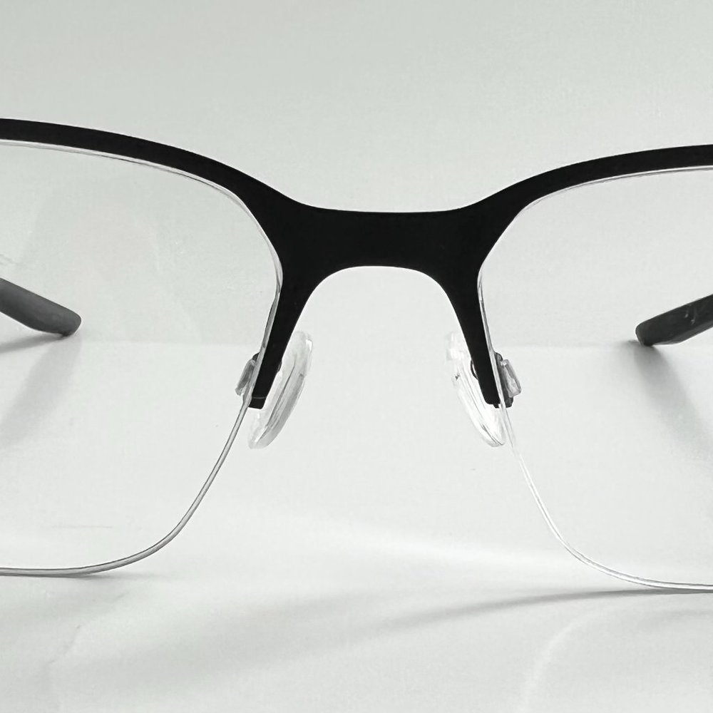 Nike 8049 Eyeglasses Eye Glasses 002 Unisex Frame JUST DO IT Sports 53mm NEW Blk